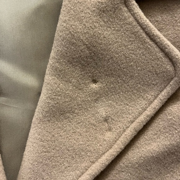 Valia Vintage Tan Blazer Wool Cashmere Blend - Picture 5 of 7